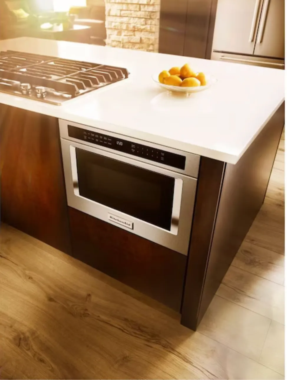KitchenAid 1.2-cu ft Microwave Drawer (Stainless Steel) (23.875-in)