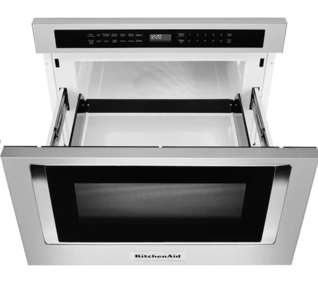 KitchenAid 1.2-cu ft Microwave Drawer (Stainless Steel) (23.875-in)