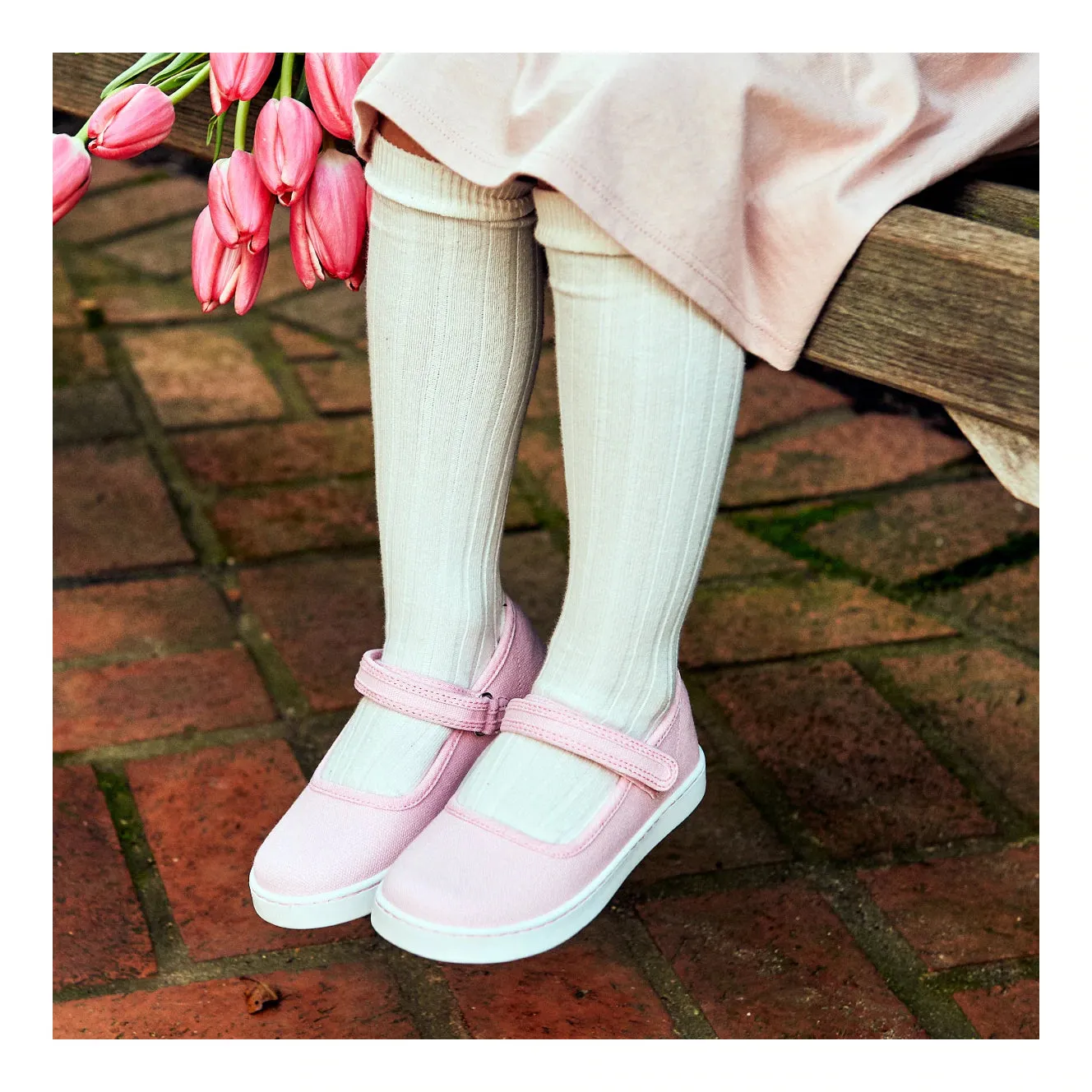 L'Amour Jenna Canvas Mary Jane Sneaker