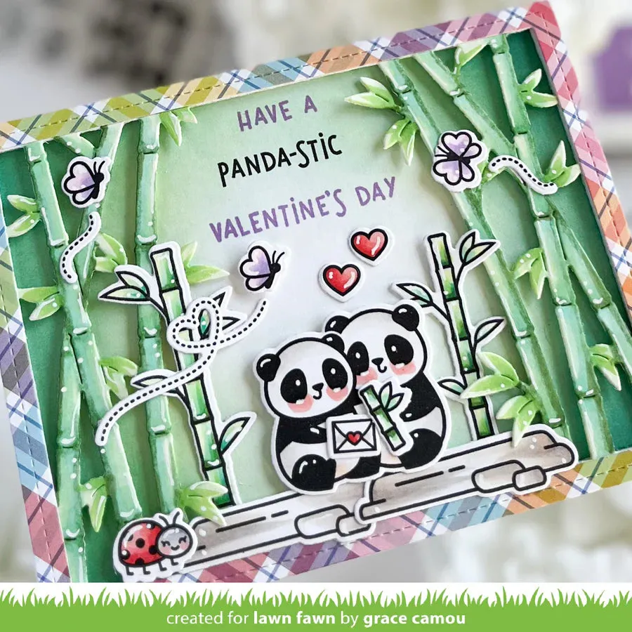 Lawn Cuts Custom Craft Dies - Bamboo Forest Backdrop: Landscape
