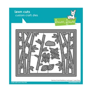 Lawn Cuts Custom Craft Dies - Bamboo Forest Backdrop: Landscape