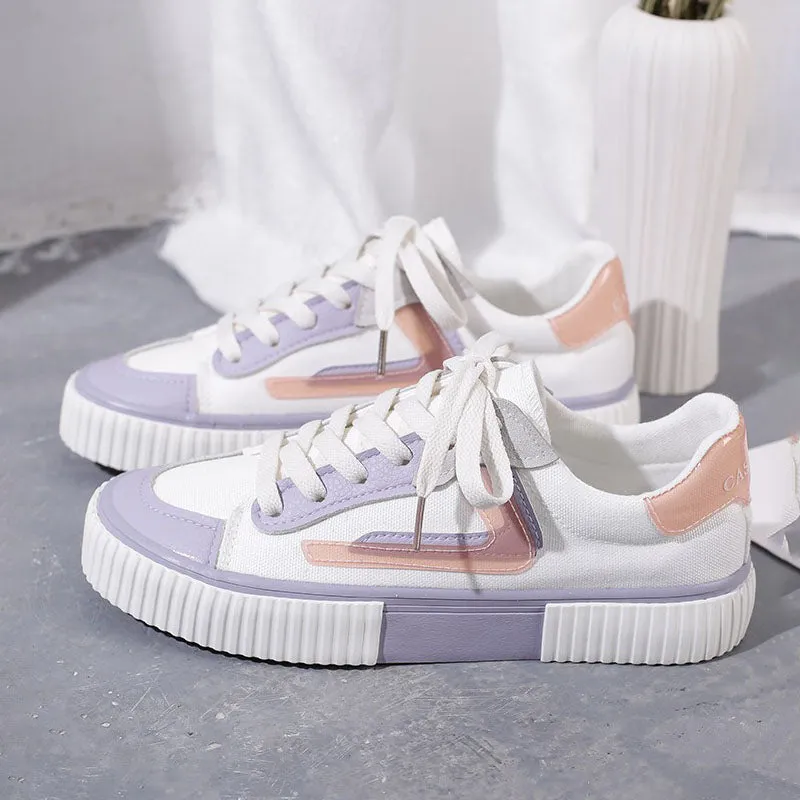 Little White Original Niche Casual Canvas Women's Shoes