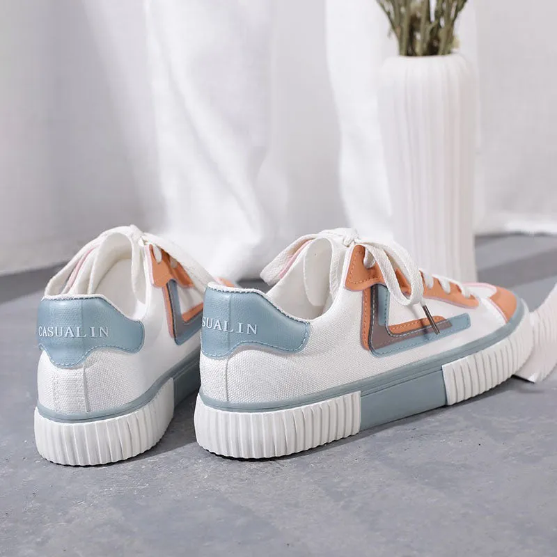 Little White Original Niche Casual Canvas Women's Shoes