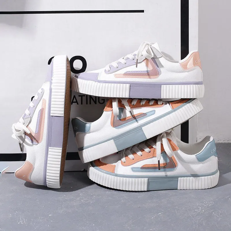 Little White Original Niche Casual Canvas Women's Shoes