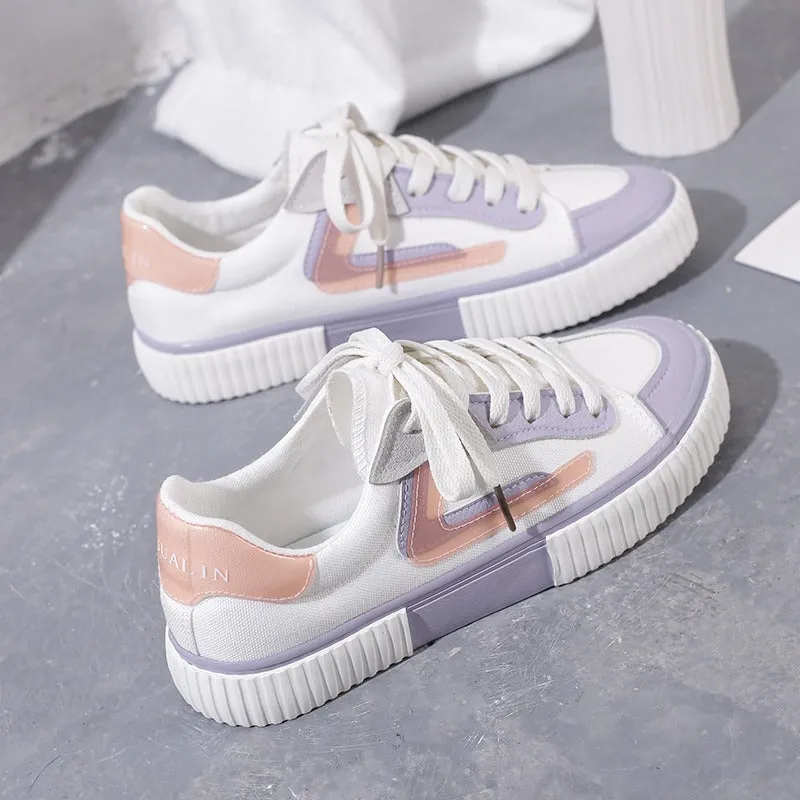Little White Original Niche Casual Canvas Women's Shoes
