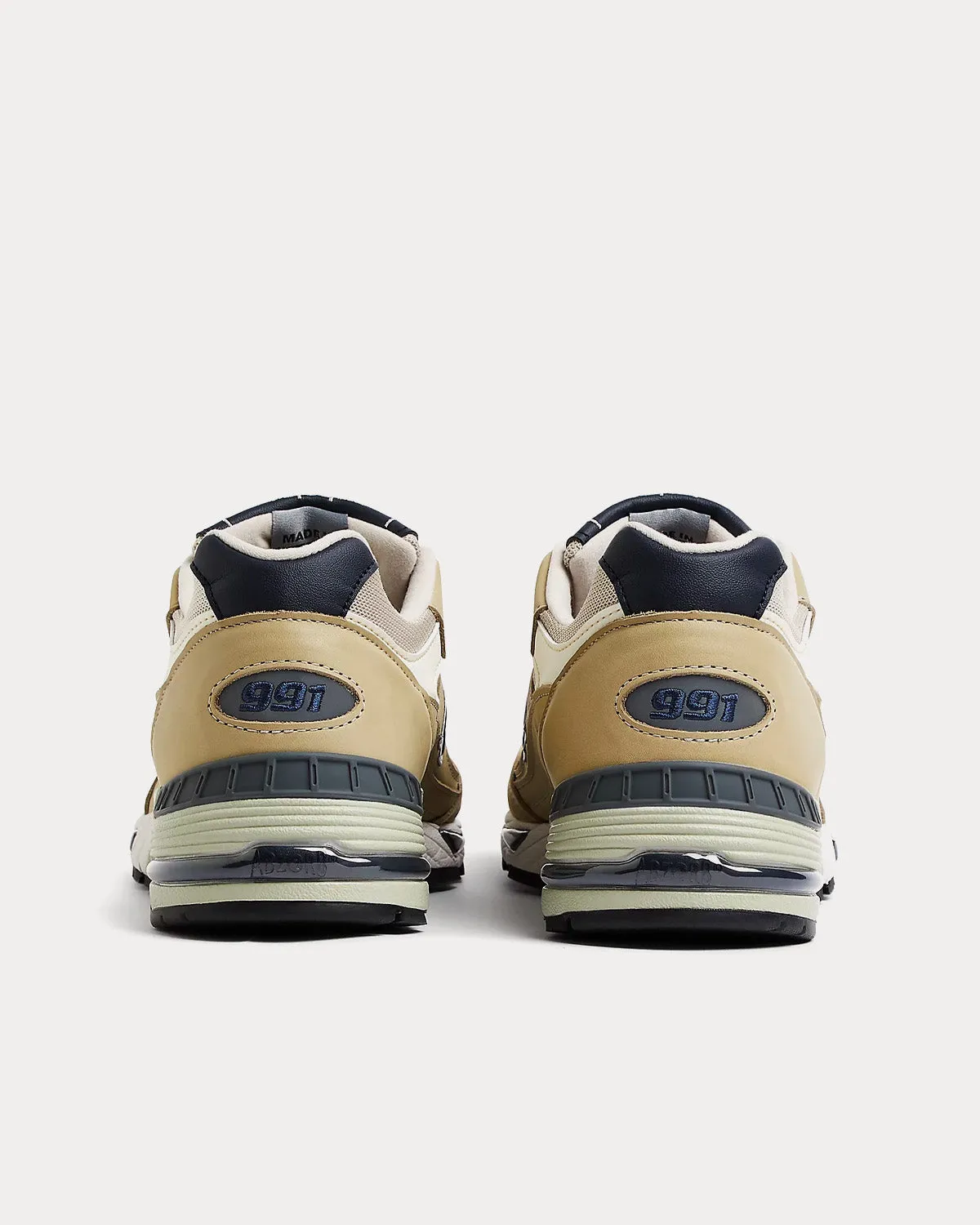 Made in UK 991v1 Elm / Brown Rice / Coconut Milk Low Top Sneakers