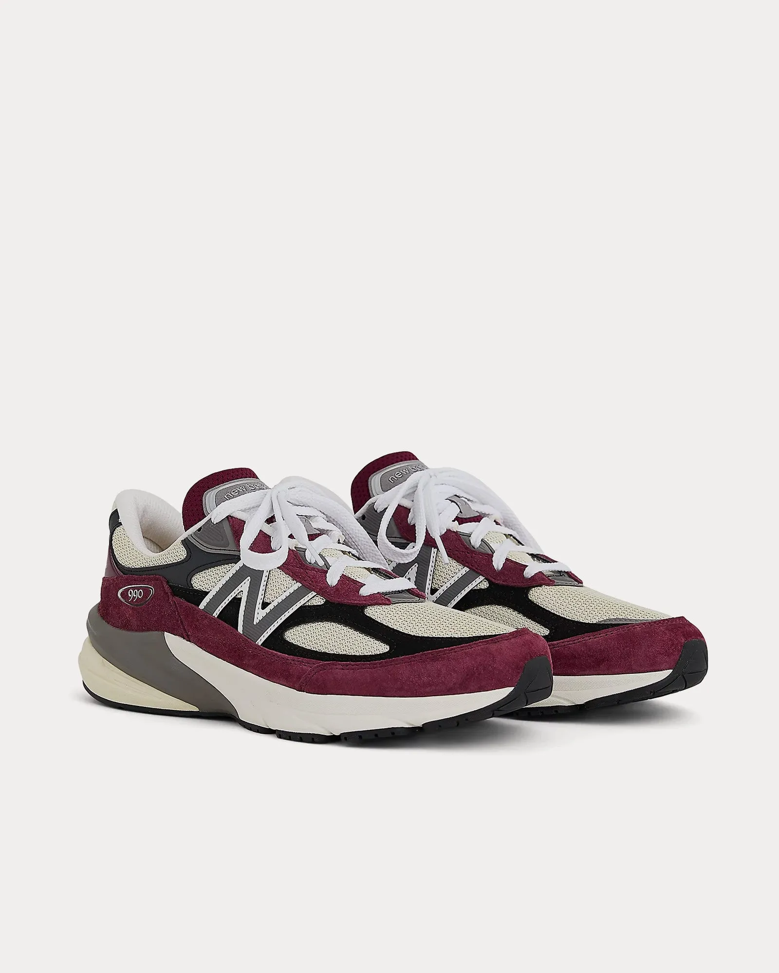Made in USA 990v6 Dark Ember / Afterglow Low Top Sneakers