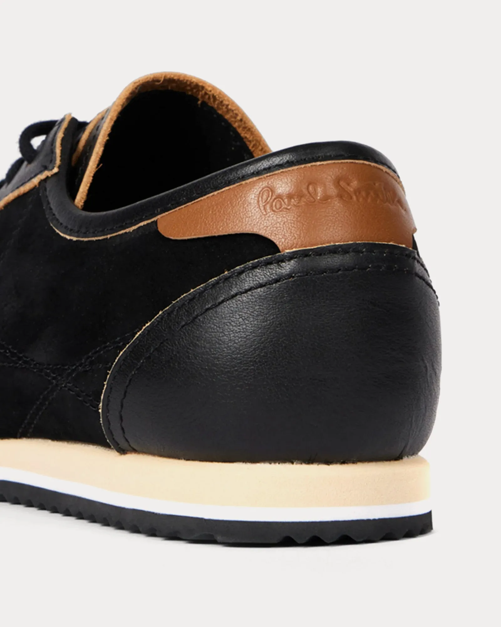 Maltese Nubuck Black Low Top Sneakers