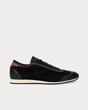 Maltese Nubuck Black Low Top Sneakers