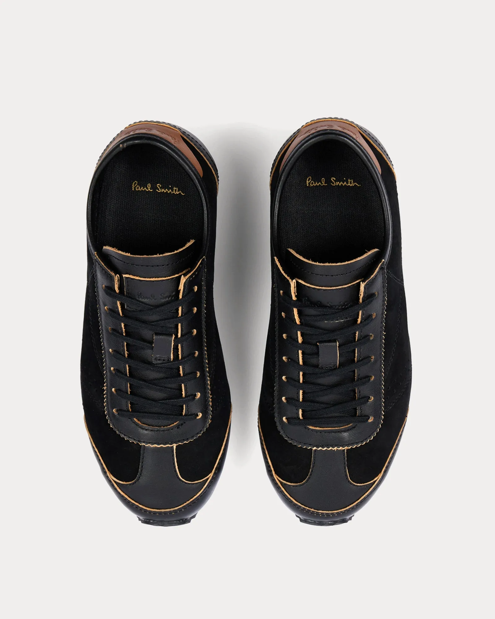 Maltese Nubuck Black Low Top Sneakers