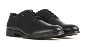Martinelli 1492-2630PYM Black Empire Leather 4 Eyelet Shoe Made In Spain