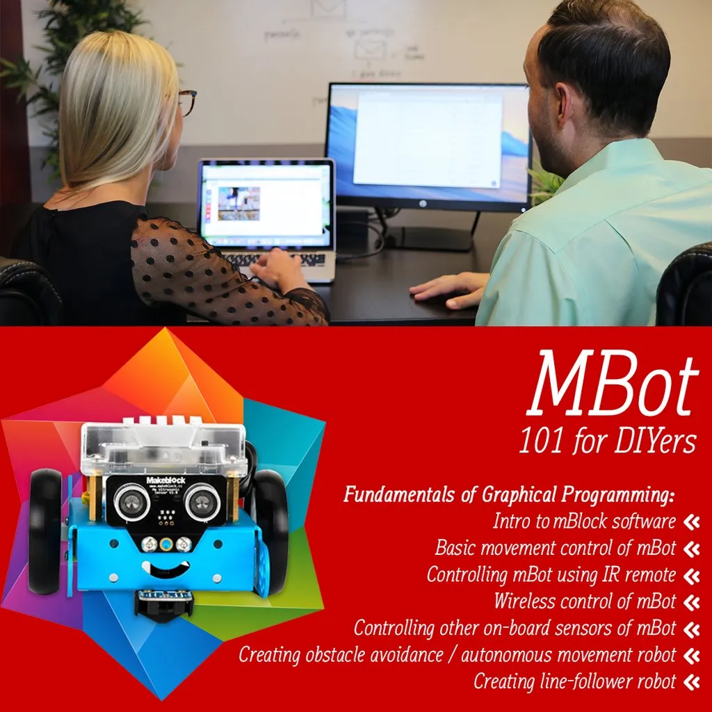 mBot - beginners 101 for DIYers (e-course)