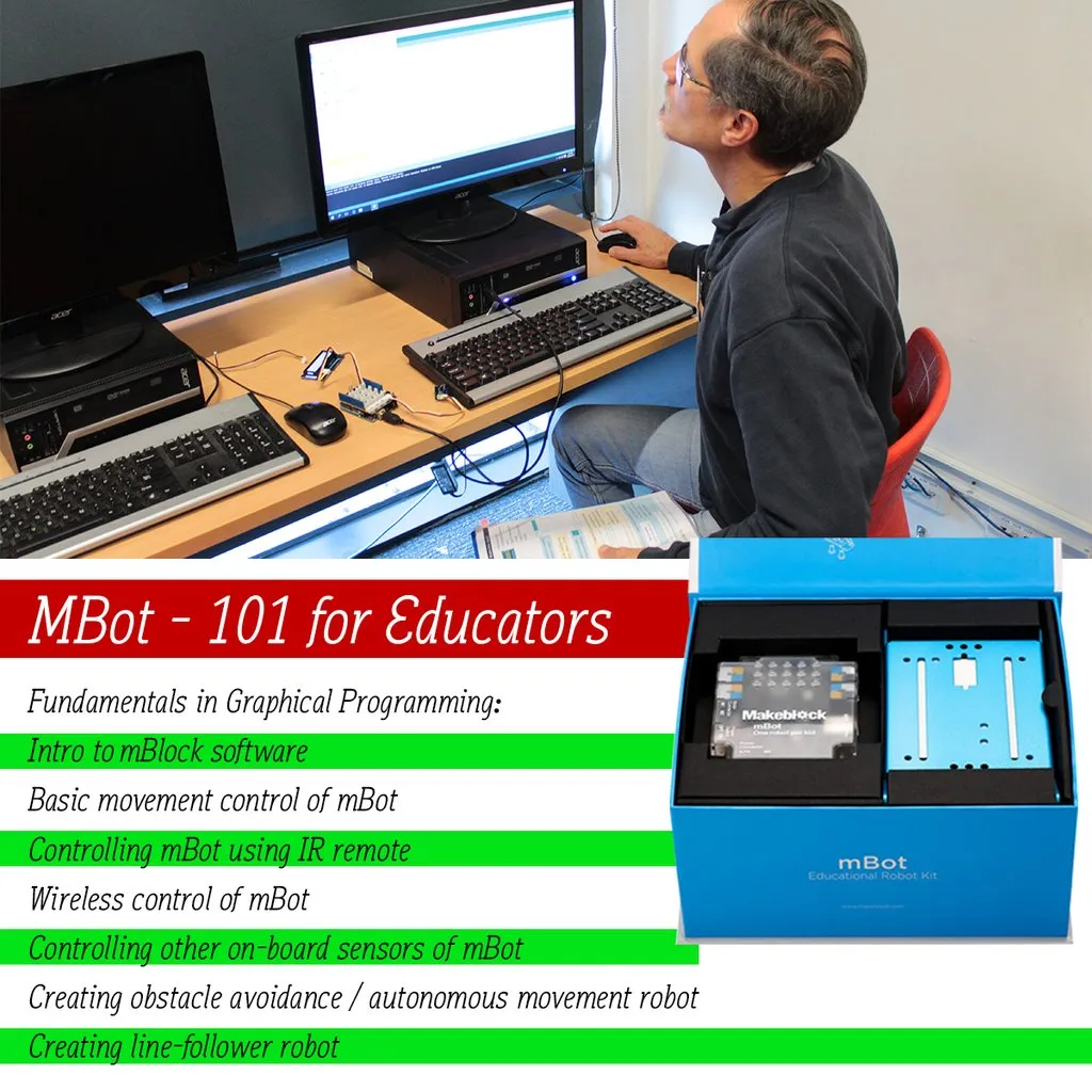 mBot online course 101 for teacher (e-course)