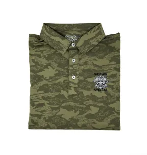 MEN&#039;S STRAIGHT DOWN VALOR POLO. WHISTLING STRAITS® LOGO EXCLUSIVELY.  3 COLOR OPTIONS. 