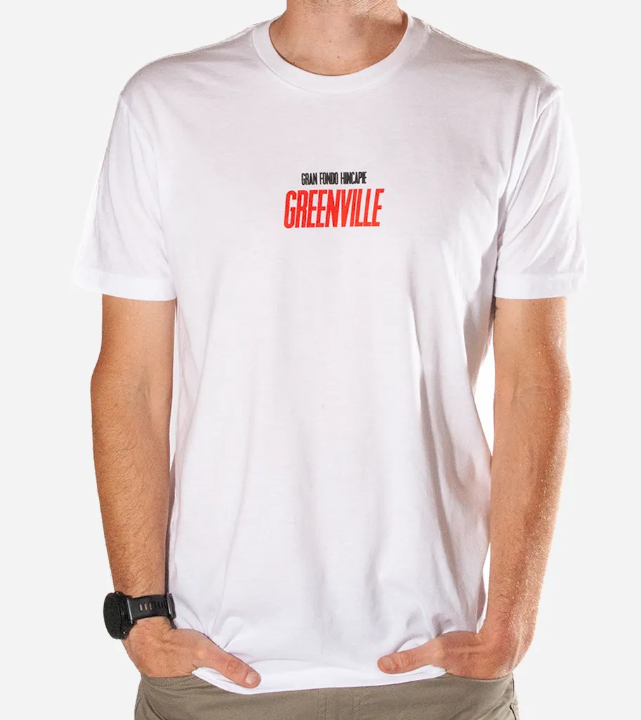 Men's Gran Fondo Hincapie Tshirt - Greenville Courses