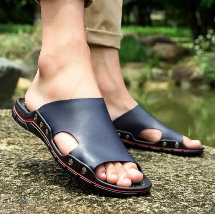 Men's Microfiber Casual Sandals for Beach and Everyday Wear