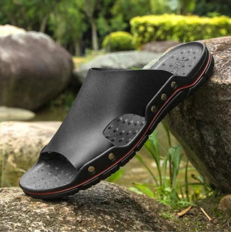 Men's Microfiber Casual Sandals for Beach and Everyday Wear