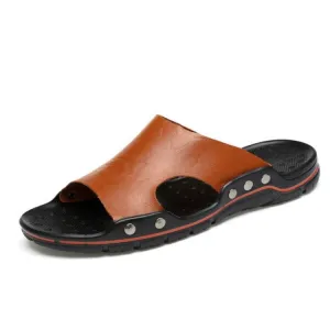 Men's Microfiber Casual Sandals for Beach and Everyday Wear