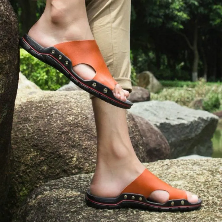 Men's Microfiber Casual Sandals for Beach and Everyday Wear