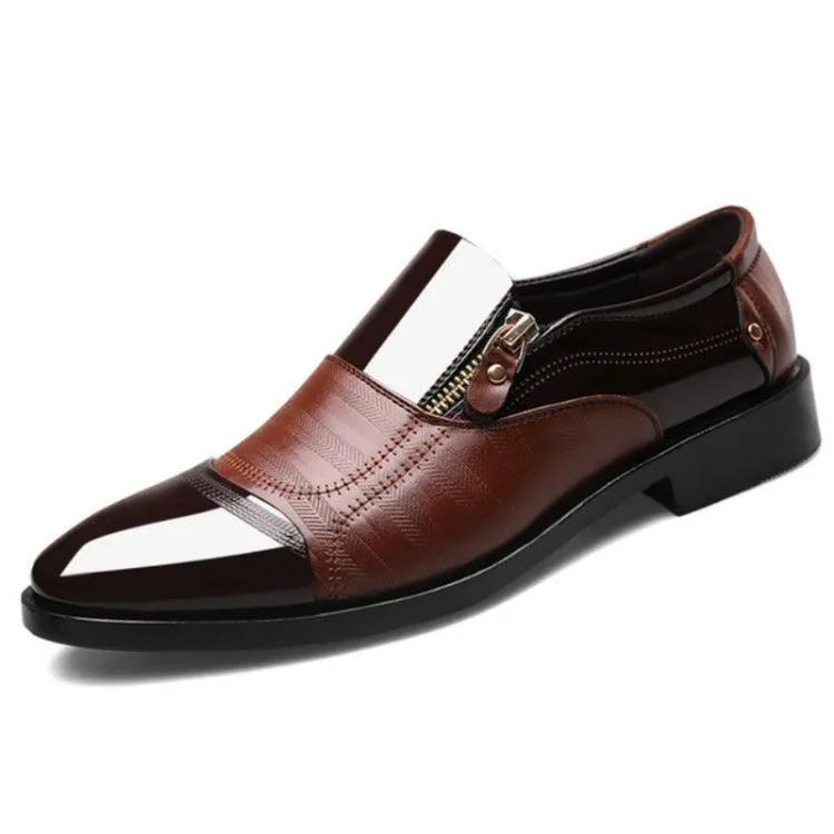 Men's Professional Slip-On Pointed Toe Dress Shoes