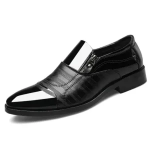 Men's Professional Slip-On Pointed Toe Dress Shoes
