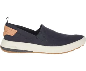 Merrell Men's Gridway Moc Canvas Shoes- Black