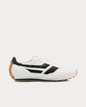 Mick Suede Optical White / Black / Amber Low Top Sneakers