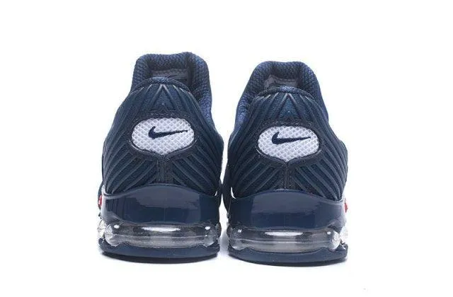 NAM Plus 2018.5 50 Cent Navy Blue White Shox  Mens Athletic Running Sneaker