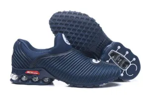 NAM Plus 2018.5 50 Cent Navy Blue White Shox  Mens Athletic Running Sneaker