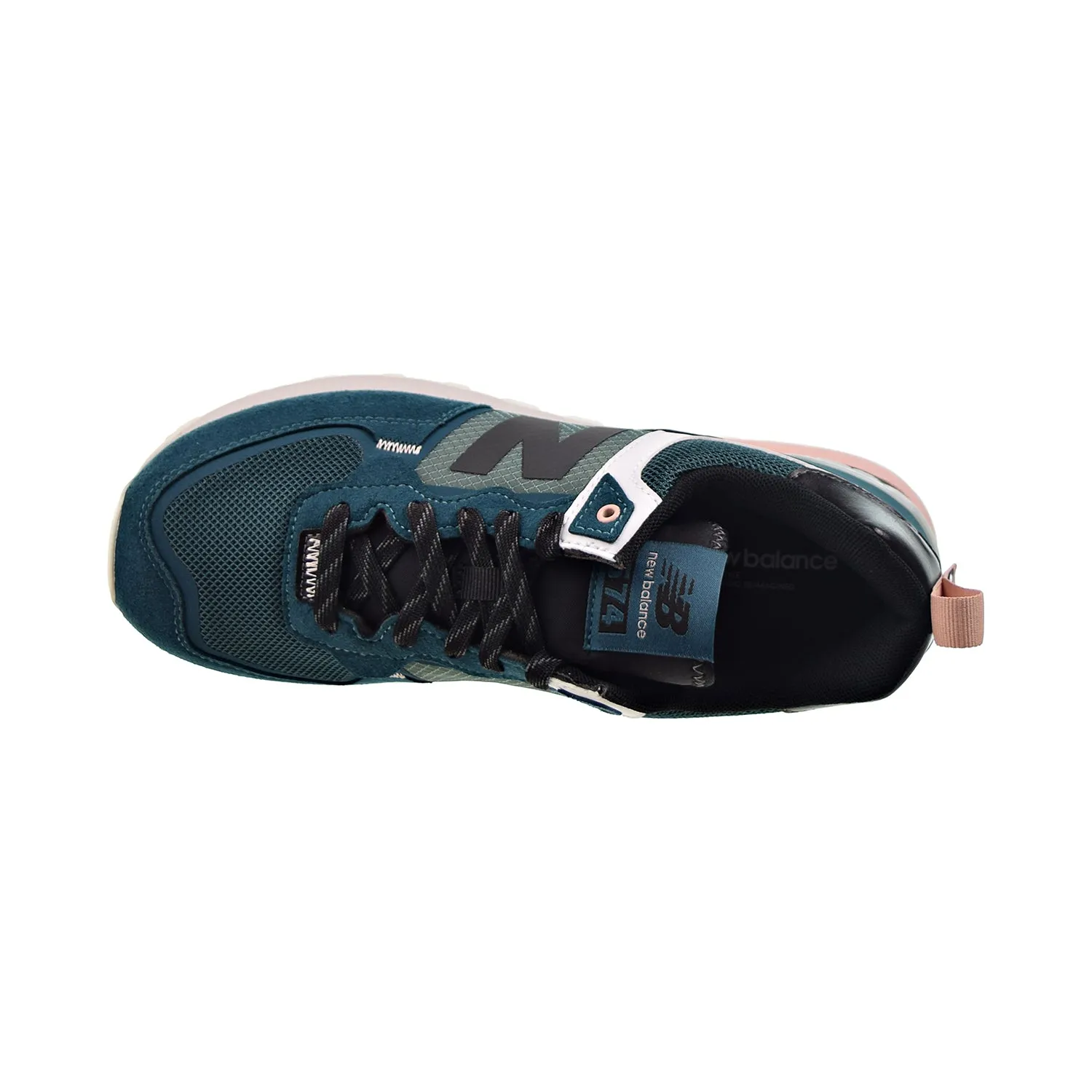 New Balance 574 Men's Shoes Mountain Teal-Oyster Pink