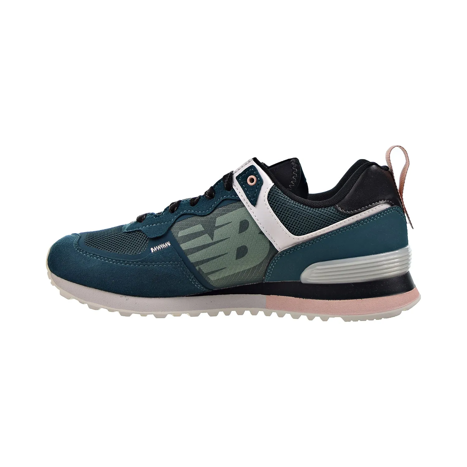 New Balance 574 Men's Shoes Mountain Teal-Oyster Pink