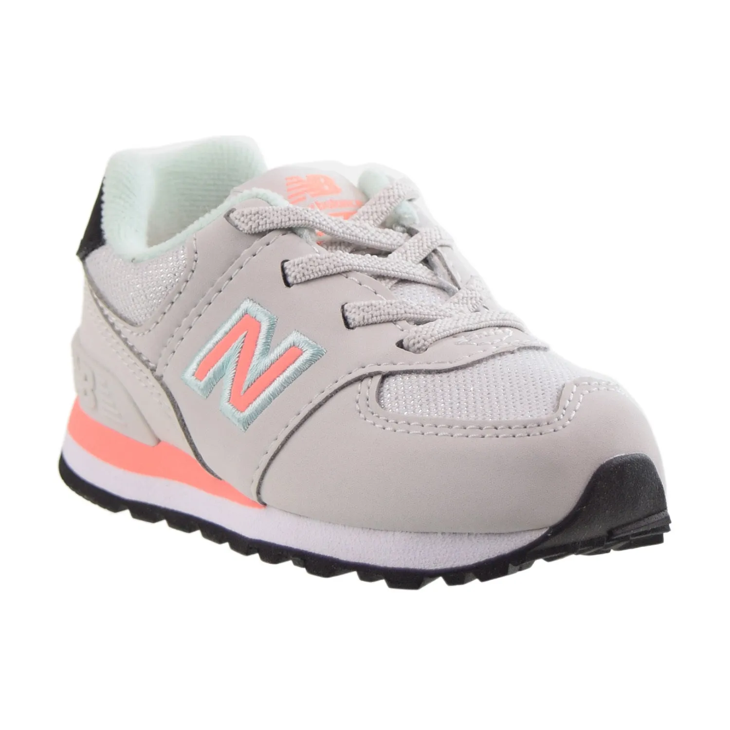 New Balance 574 Toddler Shoes Summer Fog-Pink Mint