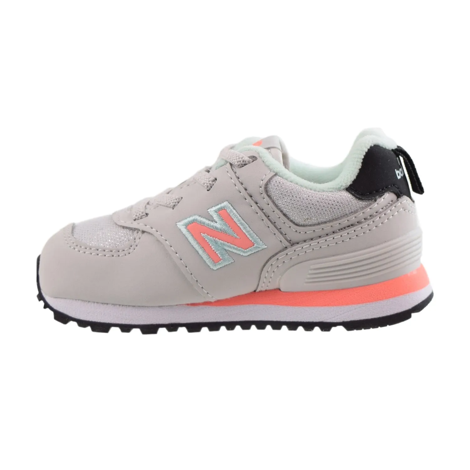 New Balance 574 Toddler Shoes Summer Fog-Pink Mint