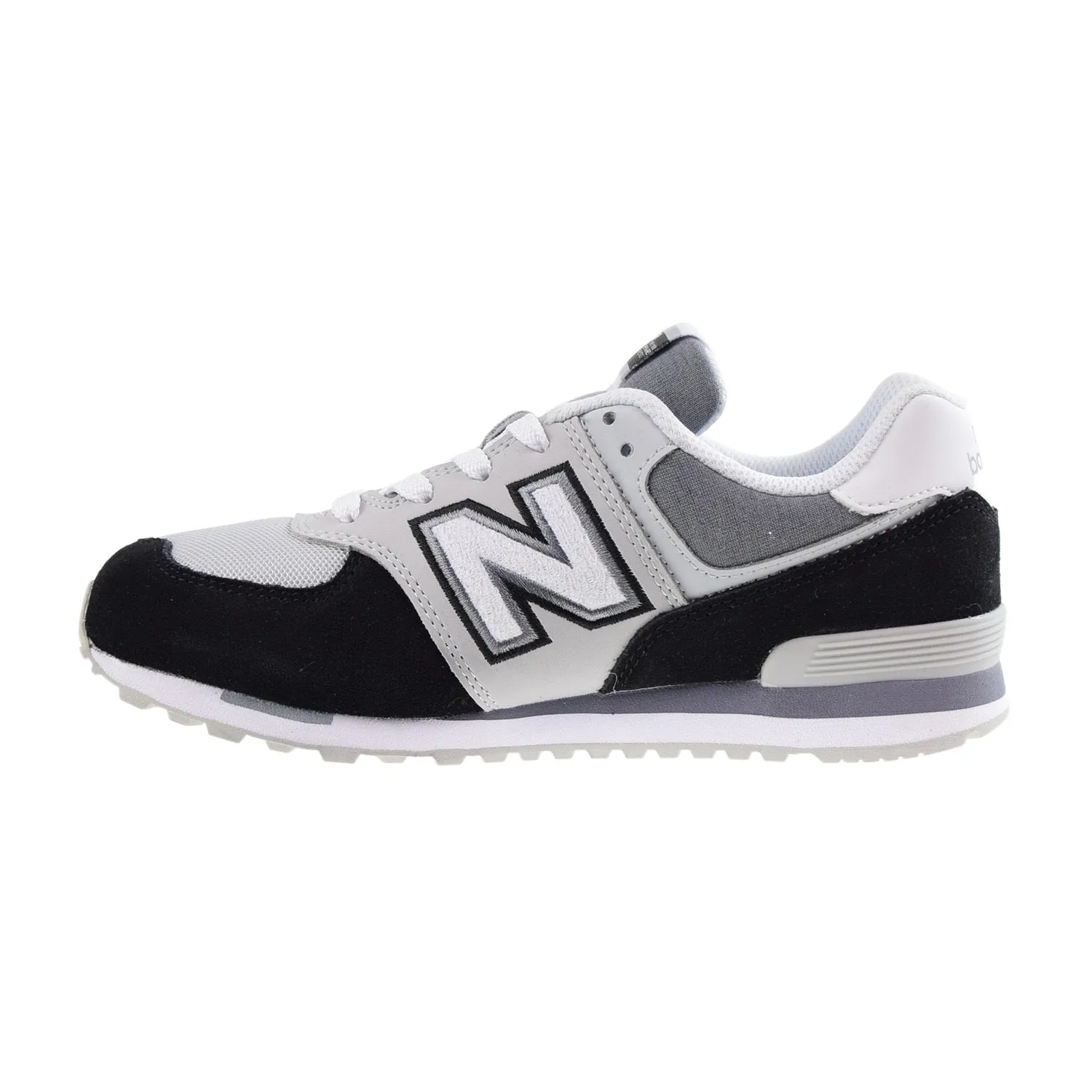 New Balance 574 Varsity Big Kids' Shoes Black-Grey