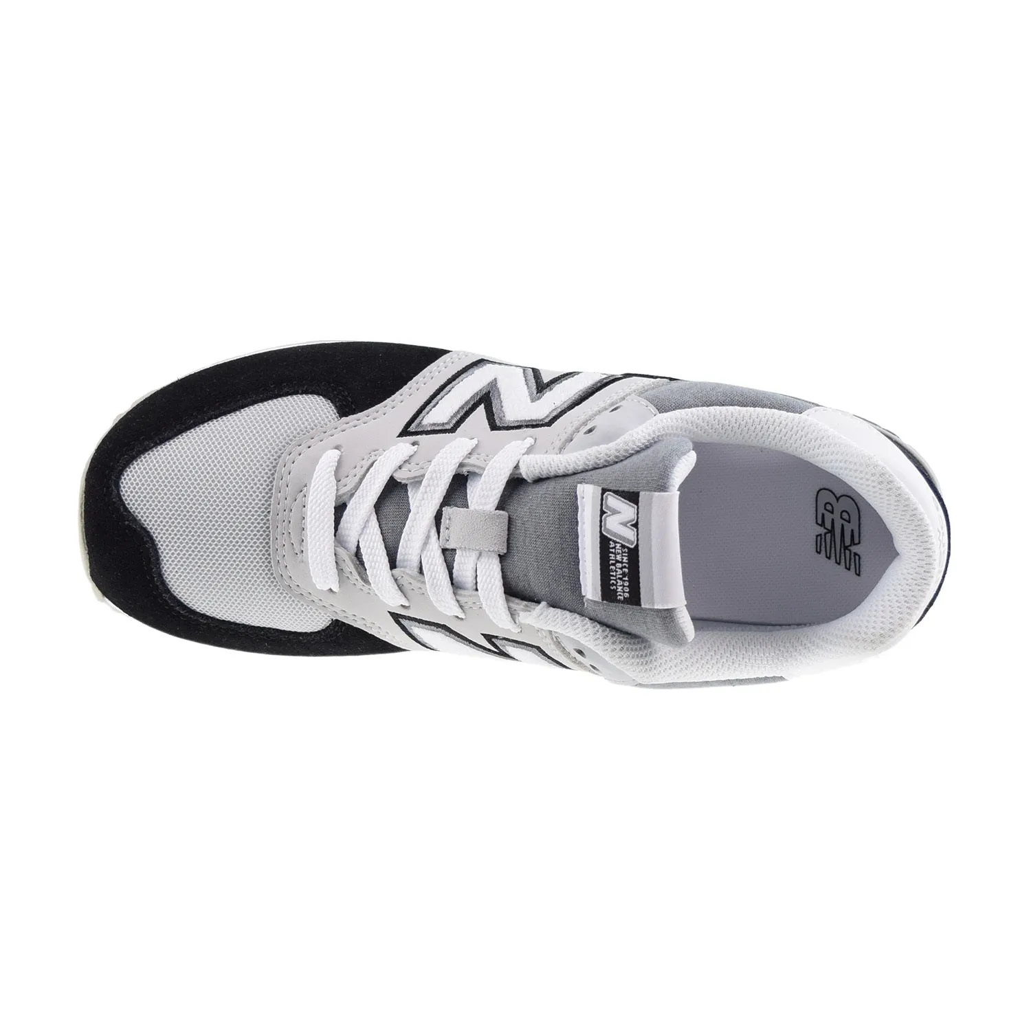 New Balance 574 Varsity Big Kids' Shoes Black-Grey