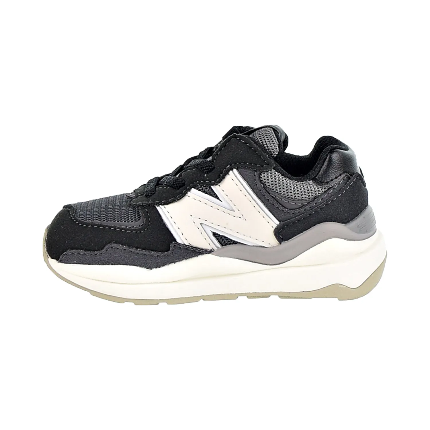New Balance 57/40 Bungee Toddlers' Shoes Black-Beige