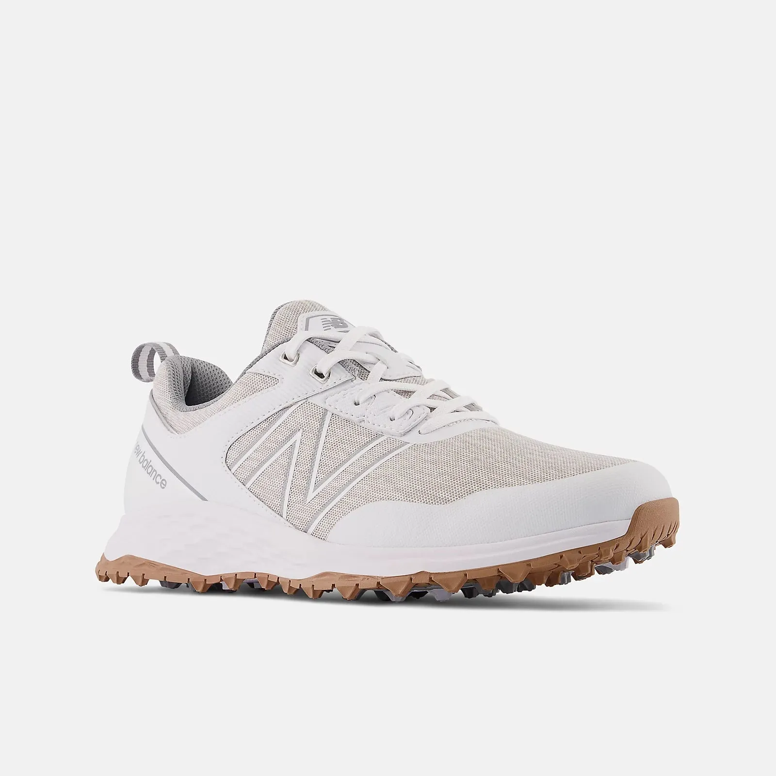 New Balance Mens Fresh Foam Contend Golf Shoe  - WHITE