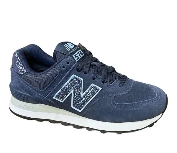 New Balance scarpa sneakers da donna WL574AM2 blu