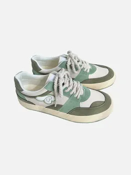 Niceprimes Colorblock Canvas Wings Graphic Casual Shoes