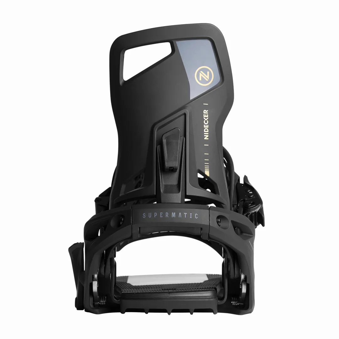 NIDECKER SUPERMATIC 2024 BINDINGS BLACK