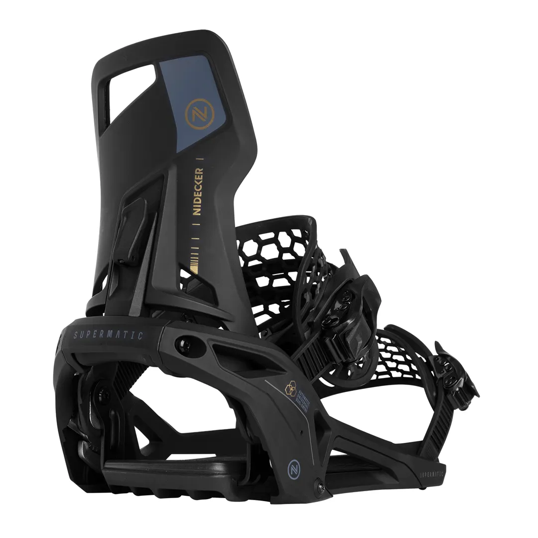 NIDECKER SUPERMATIC 2024 BINDINGS BLACK