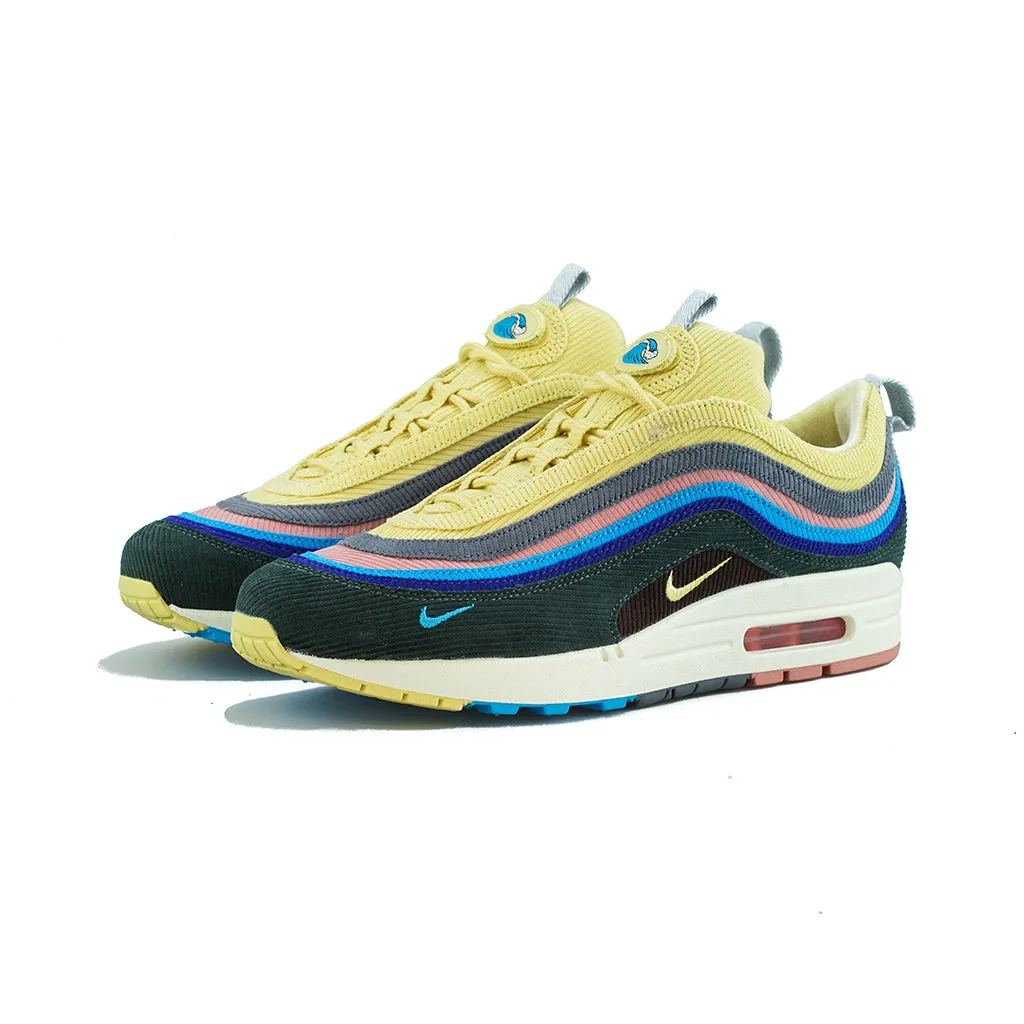 Nike - Air Max 1/97 VF SW (LT Blue Fury/Lemon Wash, Bleu CLR Electrique)