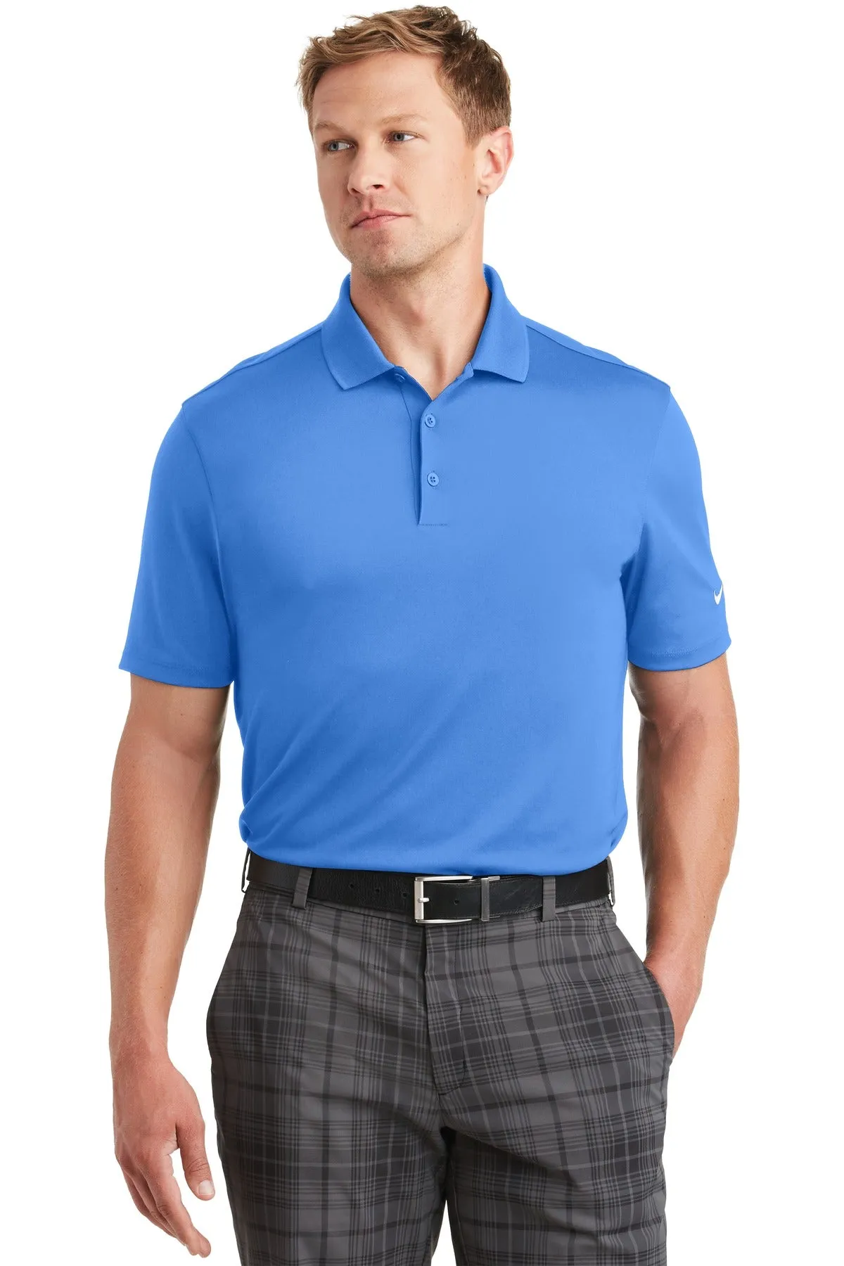 Nike Dri-FIT Classic Fit Players Polo with Flat Knit Collar. 838956