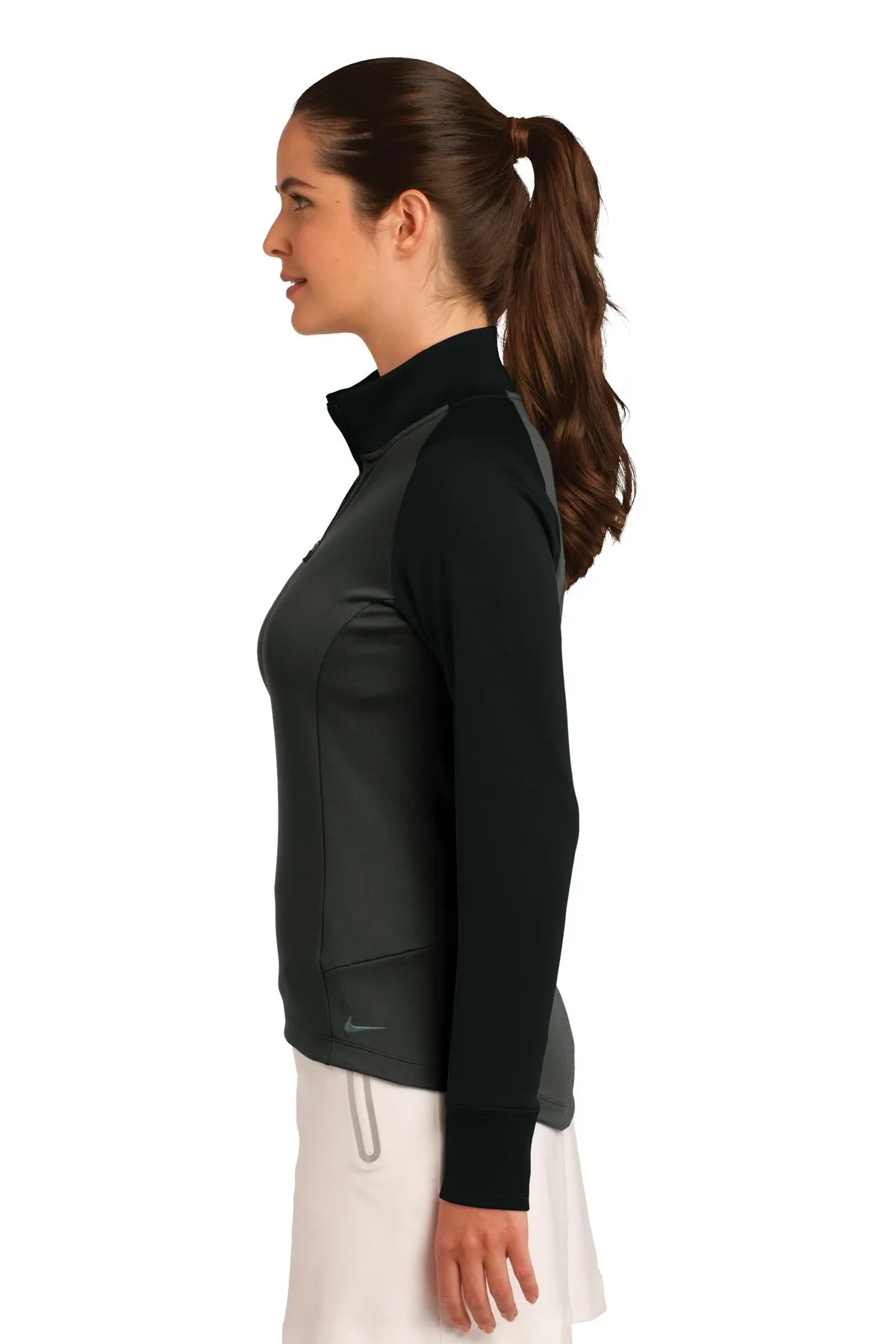 Nike Ladies Dri-FIT 1/2-Zip Cover-Up. 578674