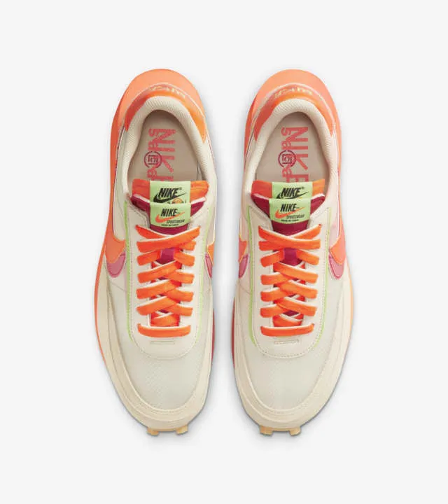 Nike LDWaffle x sacai x CLOT 'Orange Blaze'