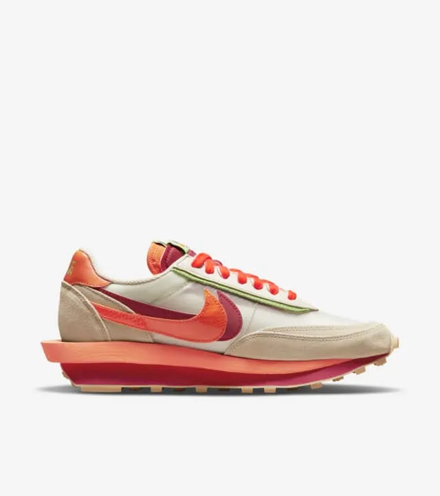 Nike LDWaffle x sacai x CLOT 'Orange Blaze'
