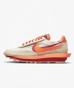 Nike LDWaffle x sacai x CLOT 'Orange Blaze'