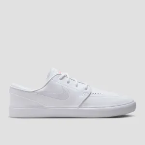 Nike SB Zoom Janoski OG  ISO Skate Shoes White / White - White - White