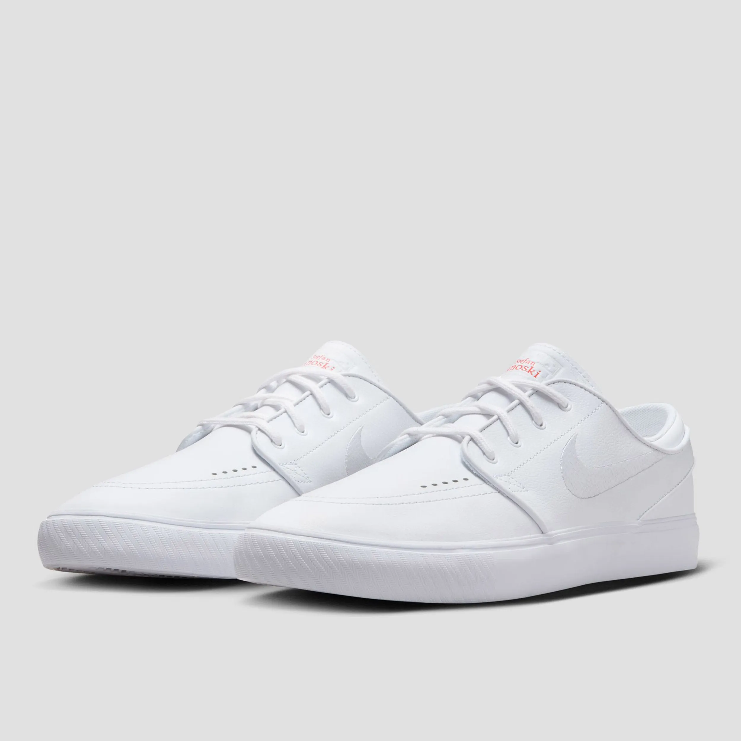 Nike SB Zoom Janoski OG  ISO Skate Shoes White / White - White - White