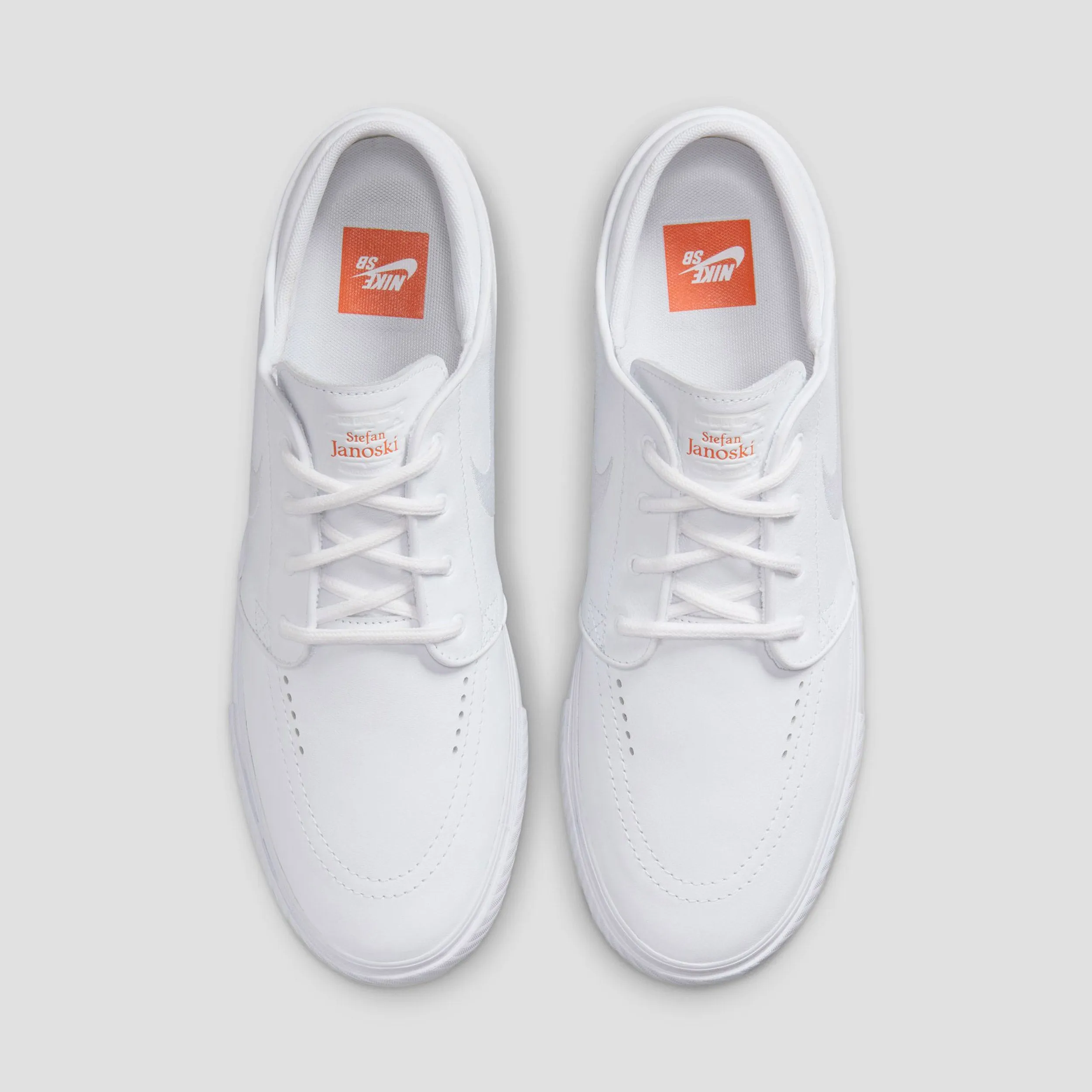 Nike SB Zoom Janoski OG  ISO Skate Shoes White / White - White - White